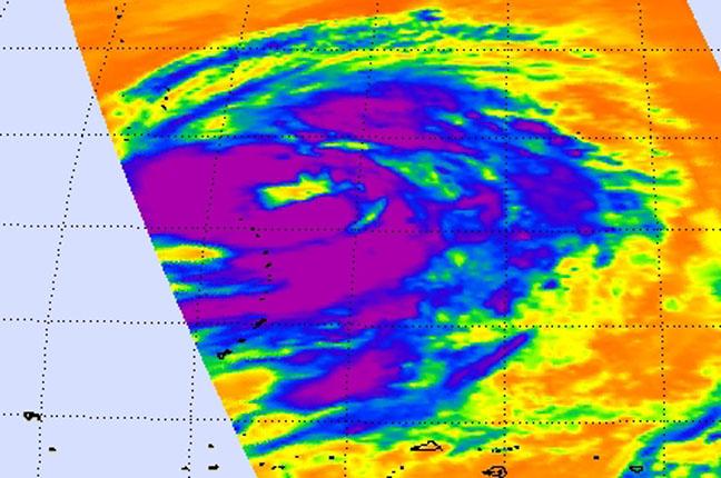 AIRS Image of Kammuri