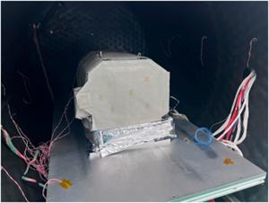 Fig. 5. Vacuum and thermal cycling test.