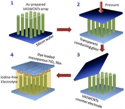 VASWCNTs Arrays