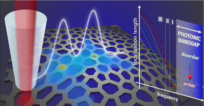 Figure 1 | Graphical abstract of Lifshitz-like states phenomenology in Hyperuniform Disordered Photonic Networks.