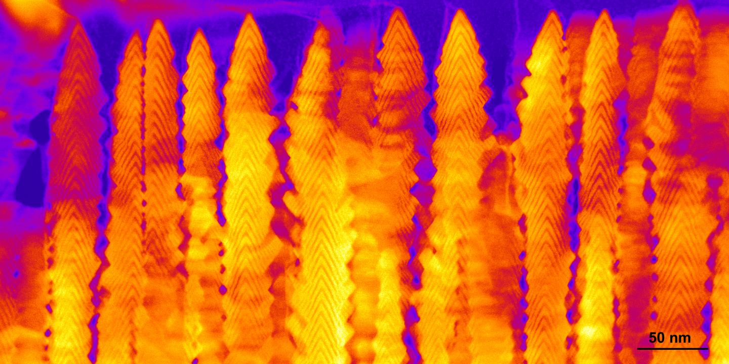 Nanobrush Made by Pulsed Laser Deposition