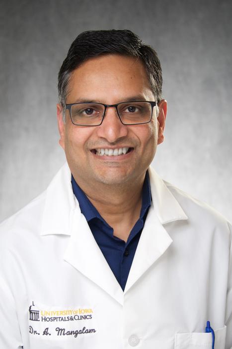 Ashutosh Mangalam, PhD, professor of pathology, University of Iowa