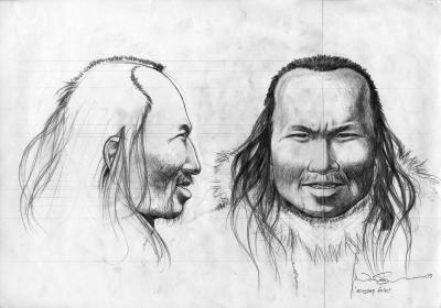 Inuk Drawing