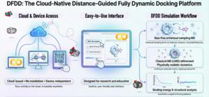 Diagram of DFDD: A Cloud-Ready Tool for Distance-Guided Fully Dynamic Docking Platform