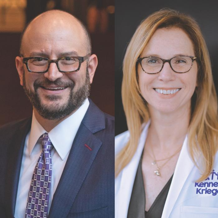 Drs. Bradley Schlaggar and Amy Bastian