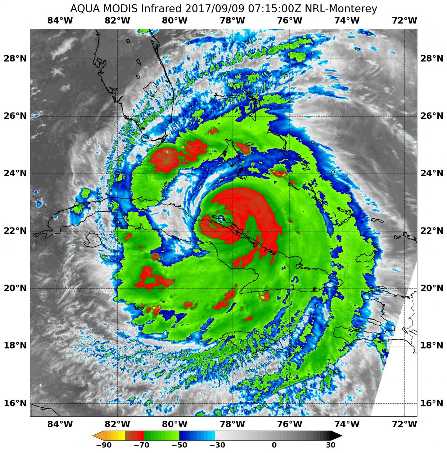 AIRS Image of Irma
