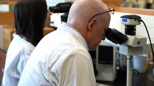 Dr. Geoffrey Wood and Arlene Khachadoorian