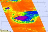 AIRS image of Ida