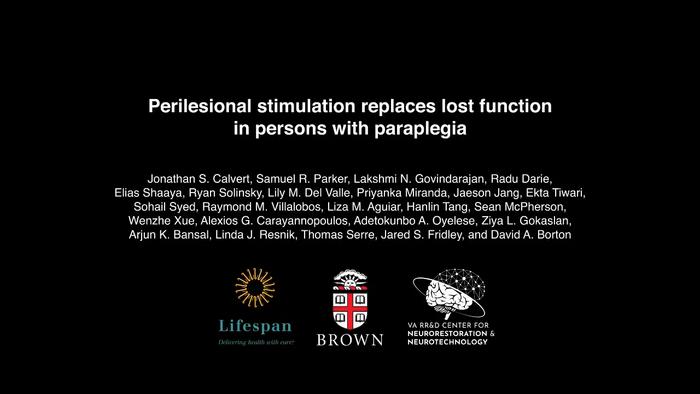 Perilesional Spinal Stimulation