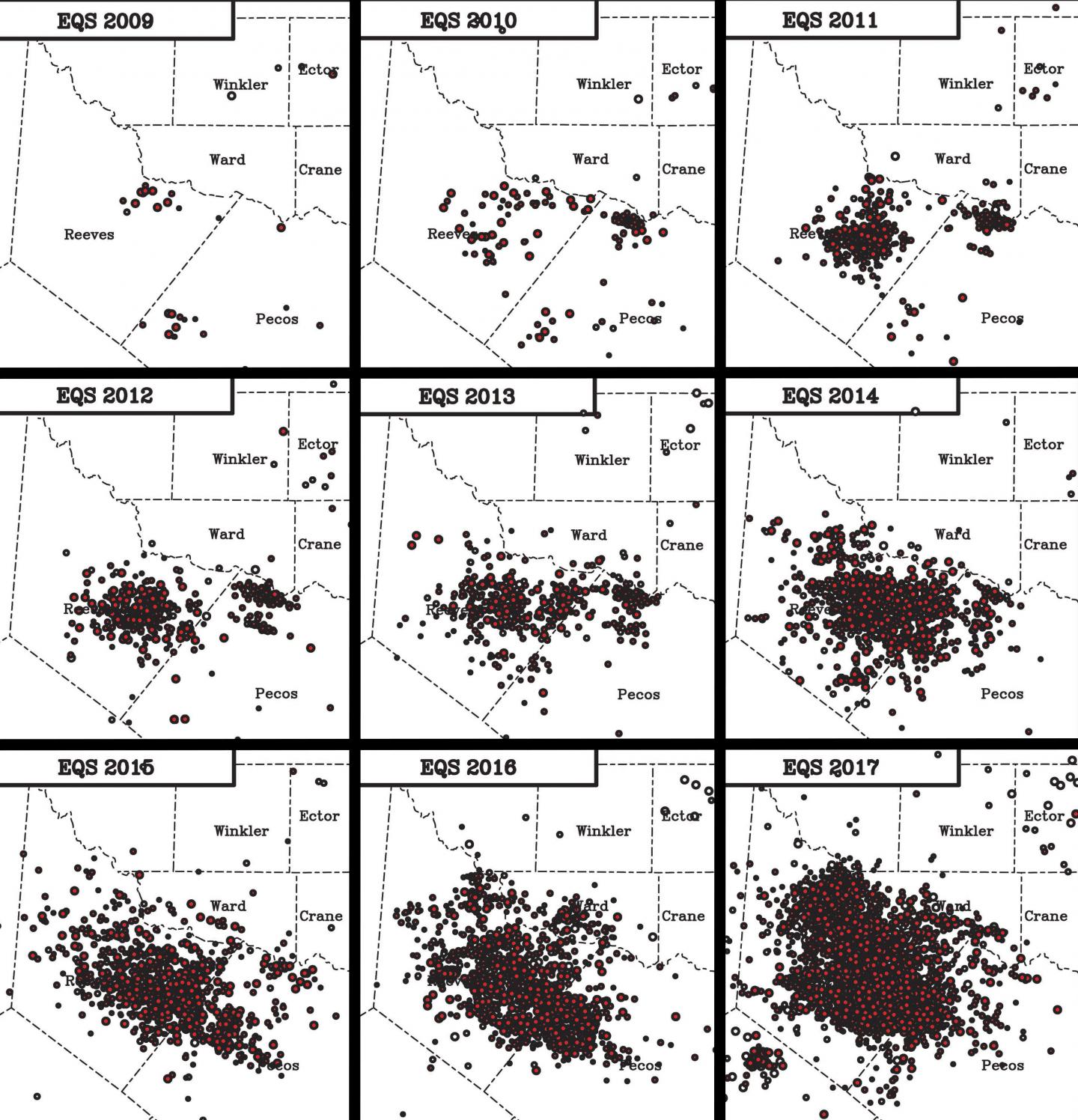 Earthquakes Increasing in West Texas