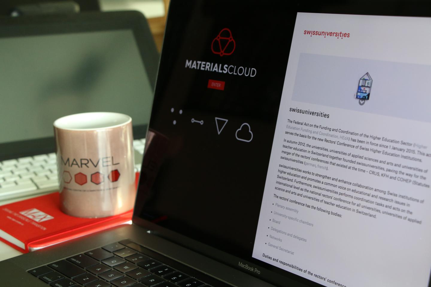 Funding to Materials Cloud Collaboration