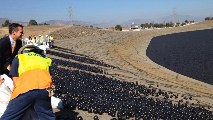 Deploying Shade Balls