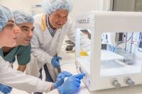 Research with a 3-D Bioprinter