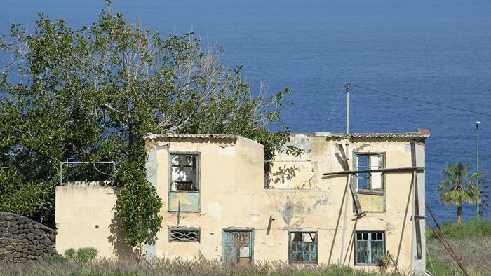 Derelict research station in Tenerife