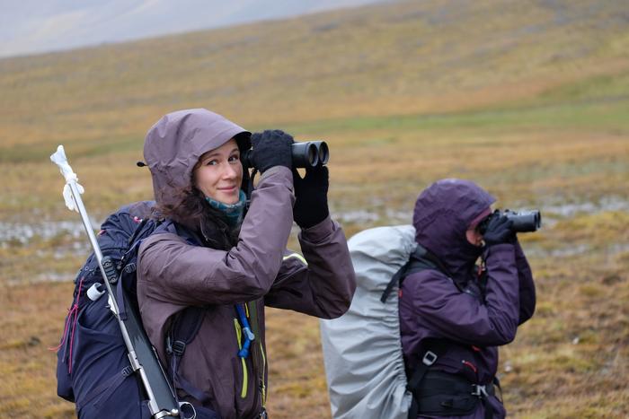 Rifles and rain –  a day in the life of a Svalbard researcher