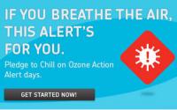 Illustration with Text if You Breathe the Air, This Alert Is for You