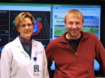 Peter Kuhn and Kelly Bethel, Scripps Research Institute