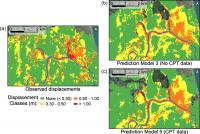 Large-scale lateral spreading displacement maps for the 22 February 2011 Christchurch earthquake