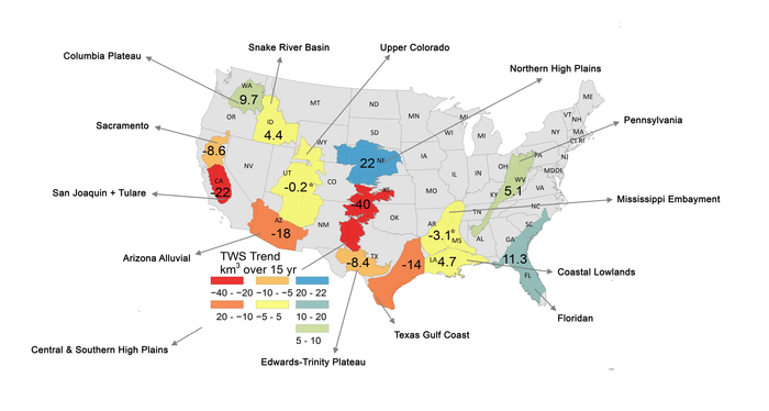 Aquifer map