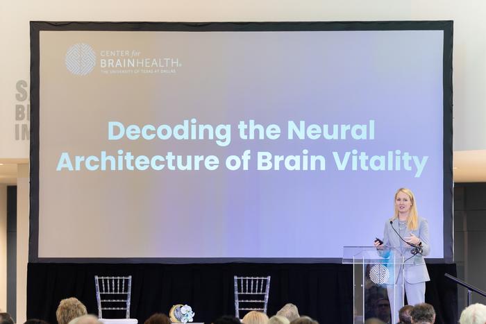 Honea at BrainHealth Week longshot
