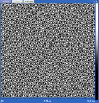 Magnetic Force Microscope Honeycomb Spin Ice