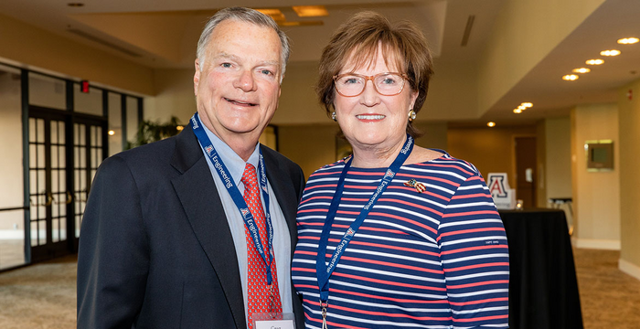 University of Arizona donors Greg and Lisa Boyce