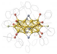 Model Of Gold Nanoclusters, Which Can Be Used As Semiconductors
