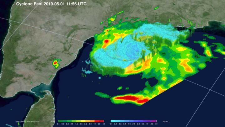 GPM Image of Fani - 3D