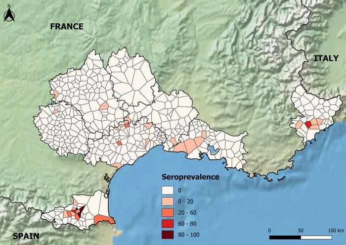 First detection of Crimean Congo Hemorrhagic Fever antibodies in cattle and wildlife of southern continental France: Investigation of explanatory factors