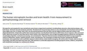 The human microplastic burden and brain health: From measurement to pathophysiology and removal