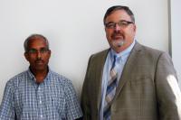 AAAS Fellows Bhethanabotla and Kyle from University of South Florida