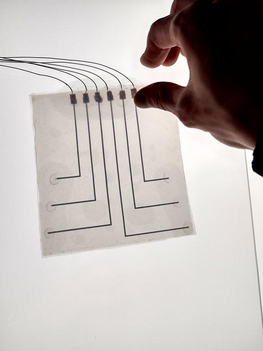 E-skin that can sense subtle changes caused by water currents