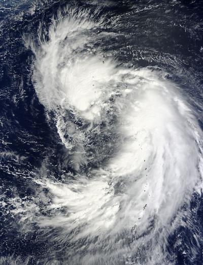 MODIS Image of Man-yi