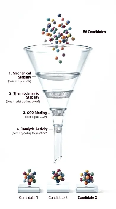Material selection process through computational approaches