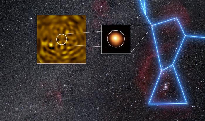 VLT images of Betelgeuse and its companion