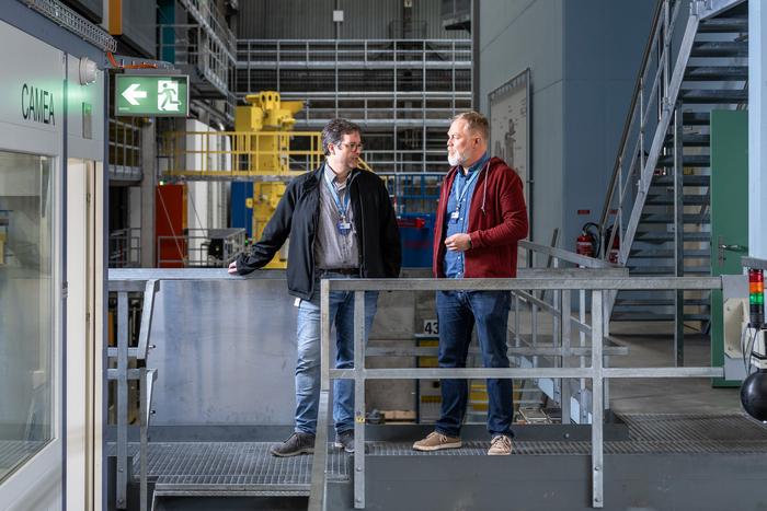 David Mannes (links) und Anders Kaestner