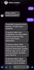 Melisa Chatbot Facebook walkthrough