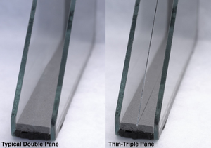 Triple-pane windows