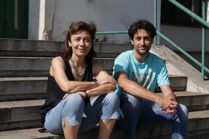 Researchers María del Mar Delgado and Pablo González