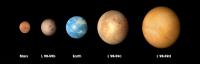 Illustration of L98-59 Exoplanets