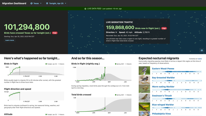 Migration Dashboard Screen