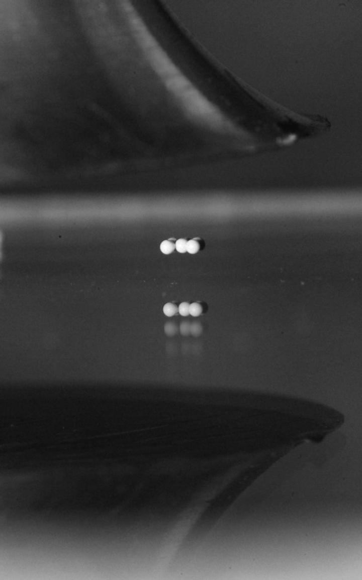 Scientists Levitate Particles with Sound to Find out How they Cluster Together