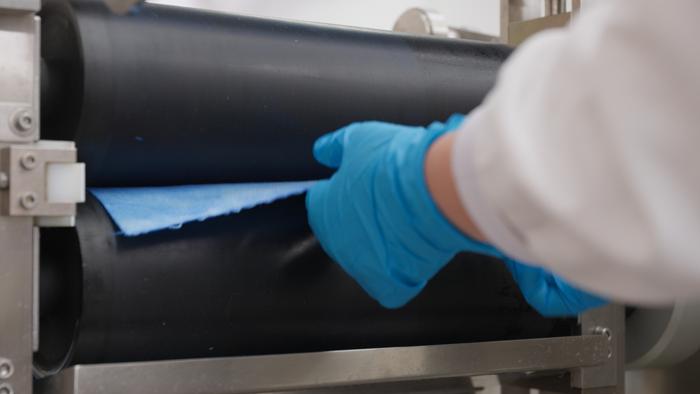 Algae Textile Dye Pressing