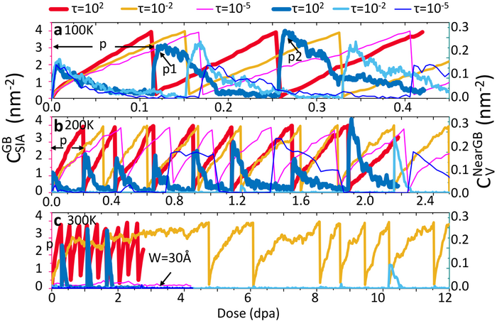 Radiation Effect Simulation Software Developed for Accumulation Mechanisms Study of Radiation Damage in Nanocrystalline
