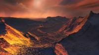A Dim, Frozen Alien World