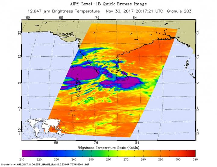 AIRS Image of Ockhi