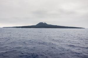 Nishinoshima Island in the Ogasawara Islands of Japan