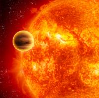 An Artist's Impression of HD 189733b and its Star