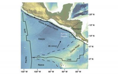 Map Showing the Survey Region Where the Research Was Conducted
