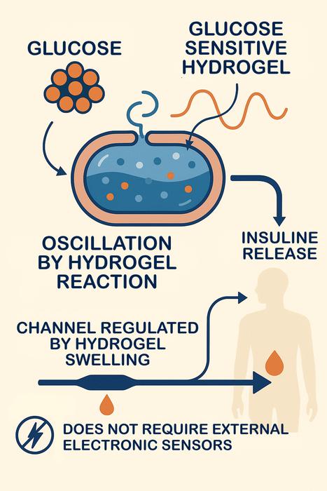 Glucose-Sensitive Hydrogel: Autonomous Insulin Release Mechanism